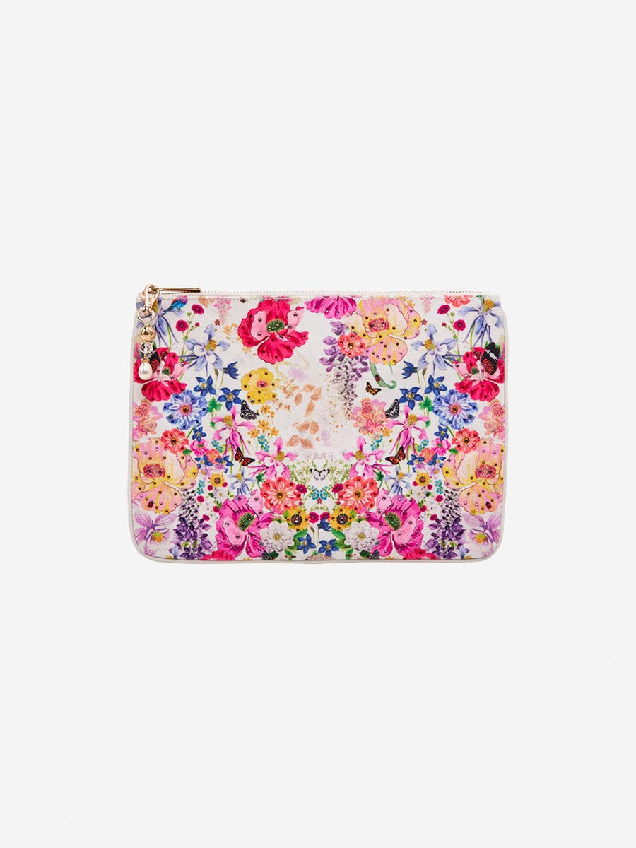 SMALL CANVAS CLUTCH