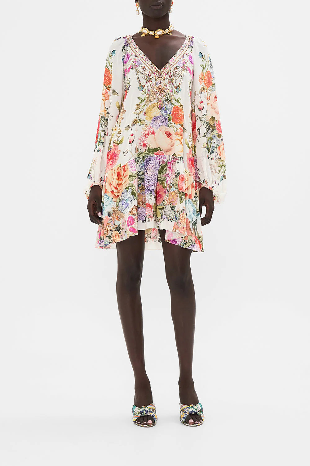 Camilla v neck dress best sale