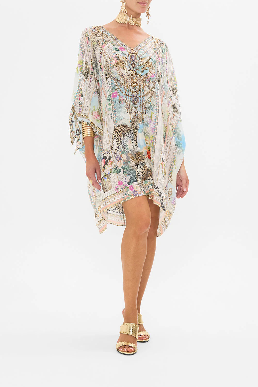 Camilla v neck kaftan online